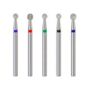 Diamond Round Burs 21mm 10pcs