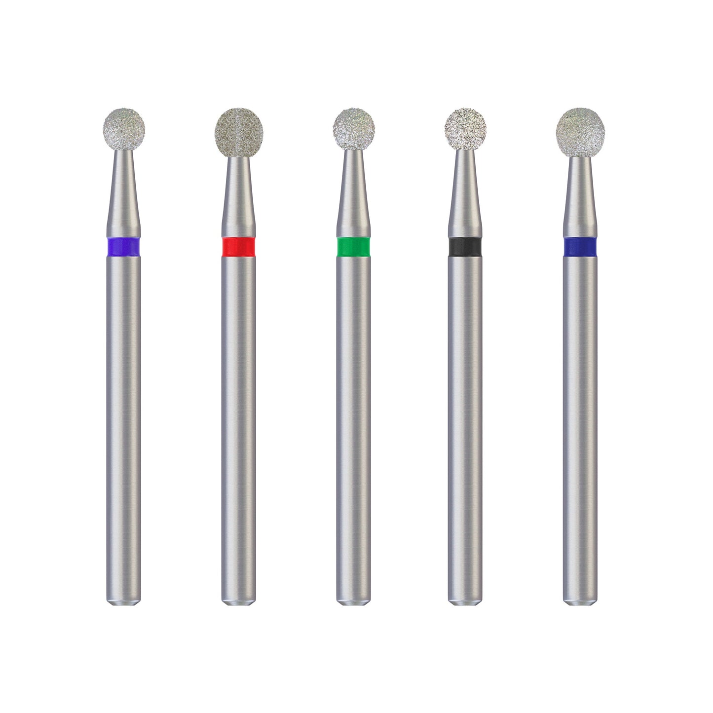 Diamond Round Burs 21mm 10pcs