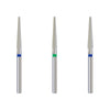 Diamond Flat End Taper Burs 24mm 10pcs