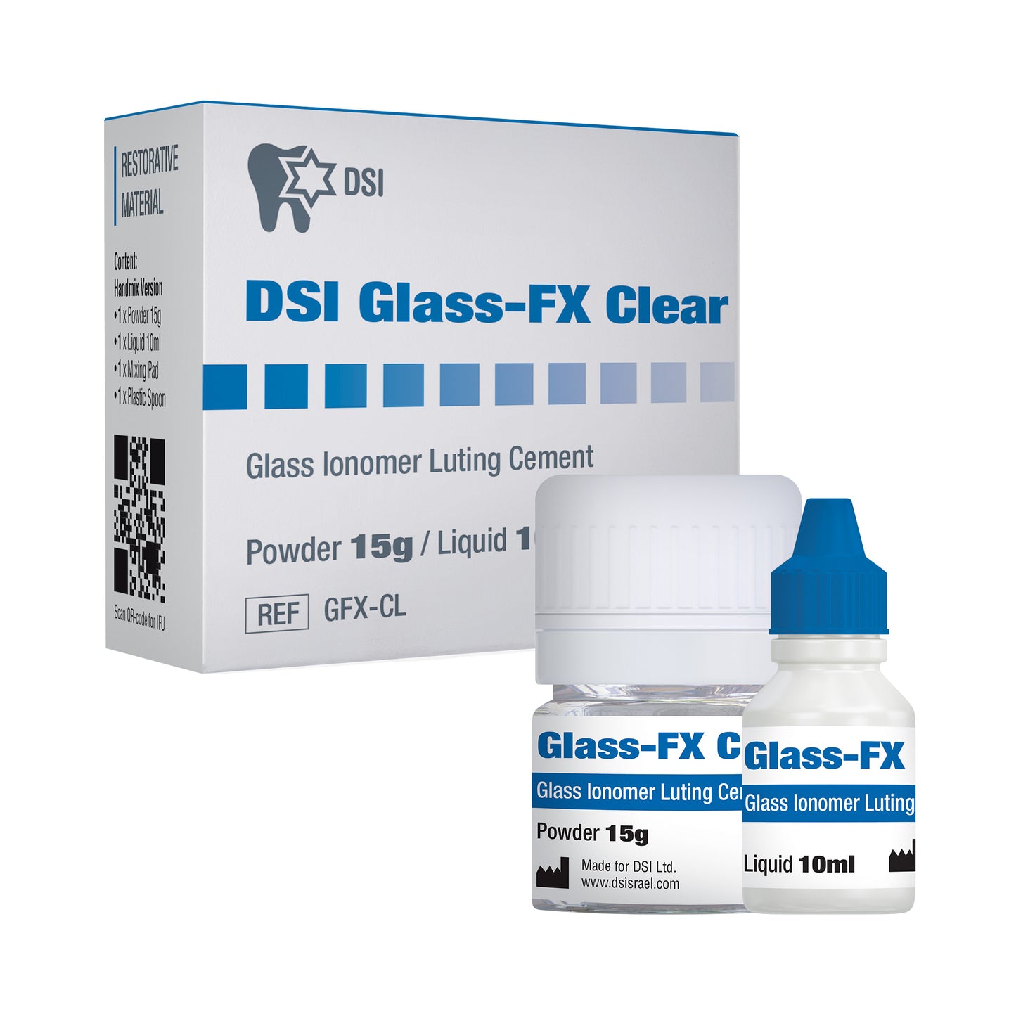 Glass FX Clear Cement 15g + 10ml