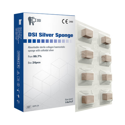 Silver Sponge Sterile Cubes 10x10mm