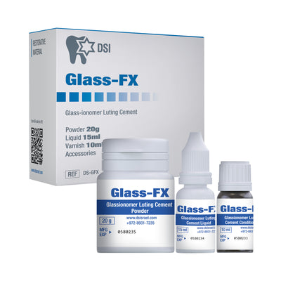 Glass FX Cement 20g + 15ml + 10ml