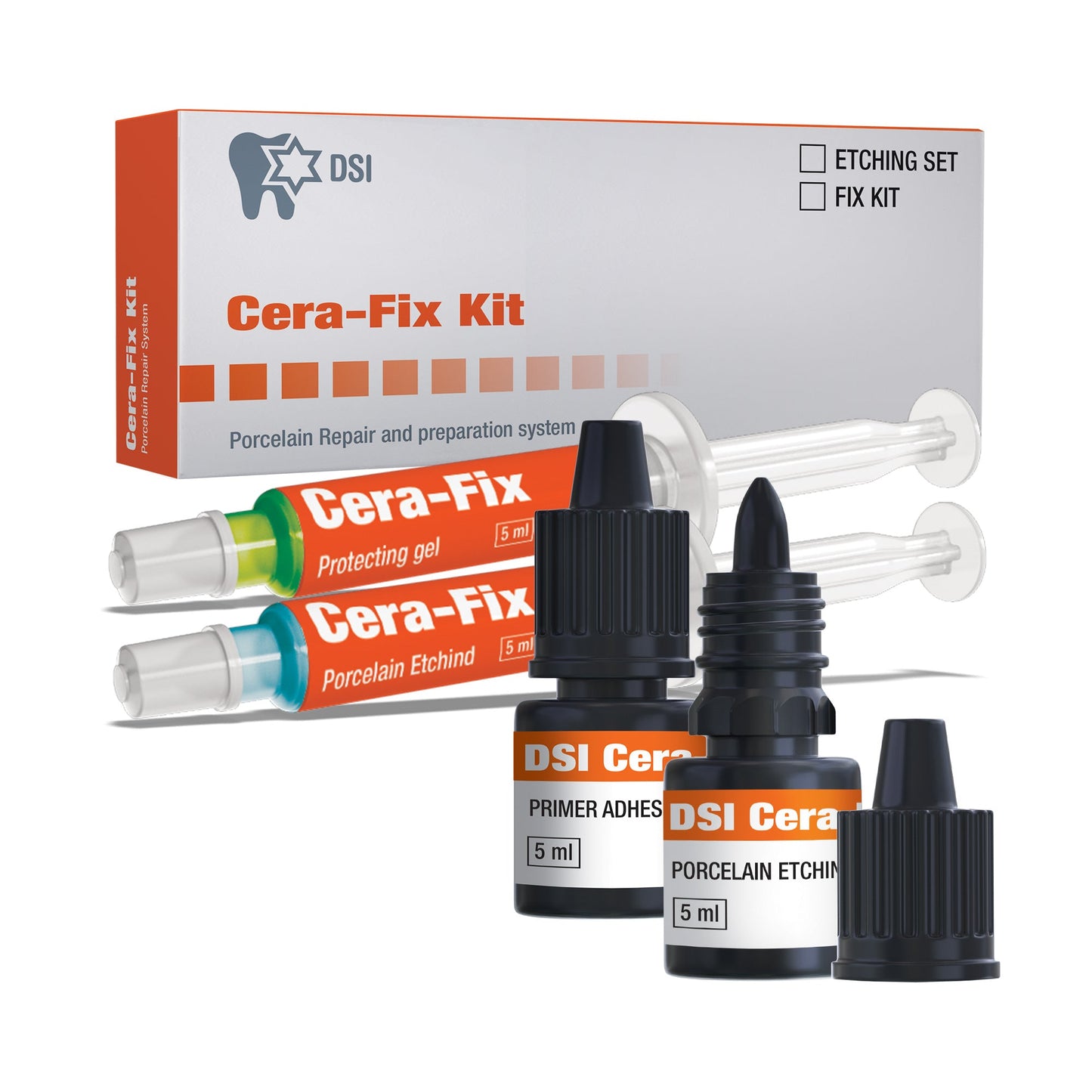 Cera-Fix Repair Kit For Dental Porcelain & Ceramic Restorations