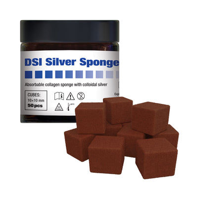 Silver Sponge Non-Sterile Cubes 10x10mm