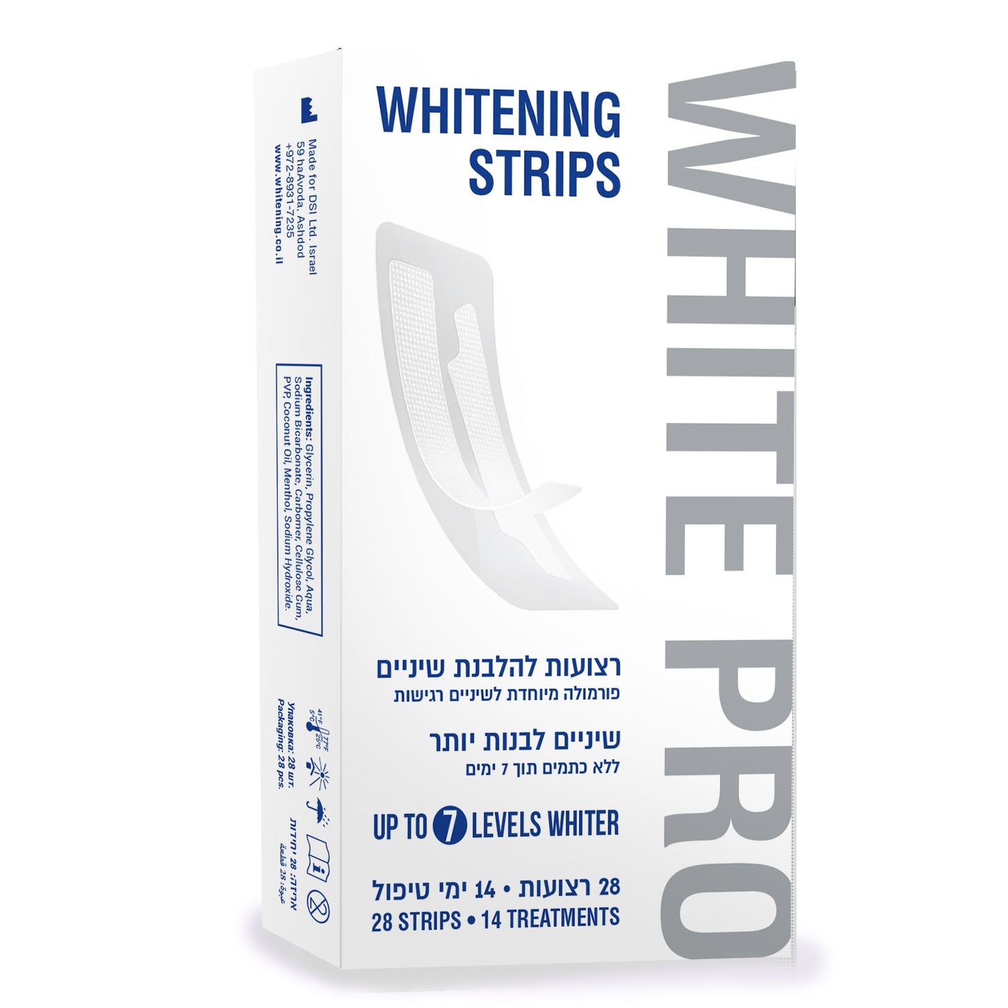 DSI WhitePro Whitening Strips