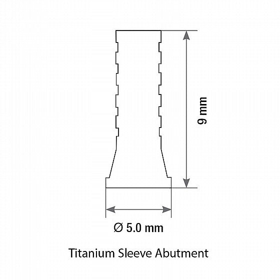 Titanium Sleeve Abutment