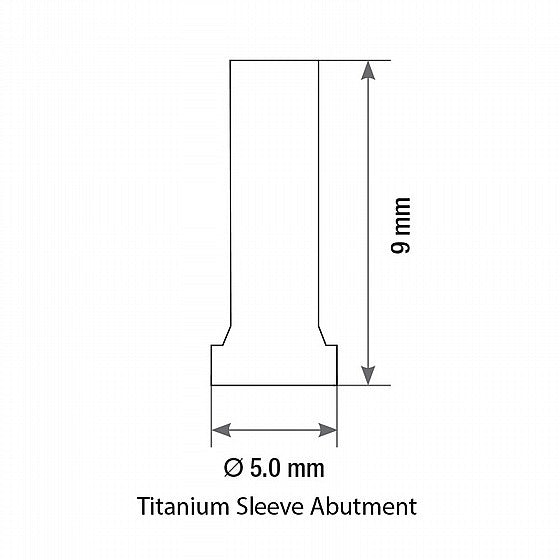 Titanium Sleeve Abutment