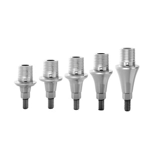 GM Titanium Base with Removable Screw Compatible with Neodent® Ø 5.5 mm