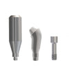 Angulated Multi-Unit Abutment Compatible with MegaGen® NC (C2.8)/RC (C3.5) - Includes Screw and Carrier