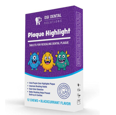 Plaque Disclosing Tablets - 12 Units