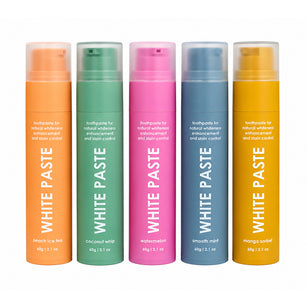 White Paste Flavored Whitening Toothpaste 60g