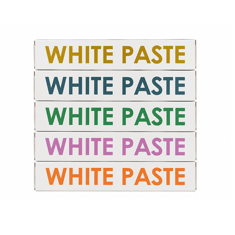 White Paste Flavored Whitening Toothpaste 60g
