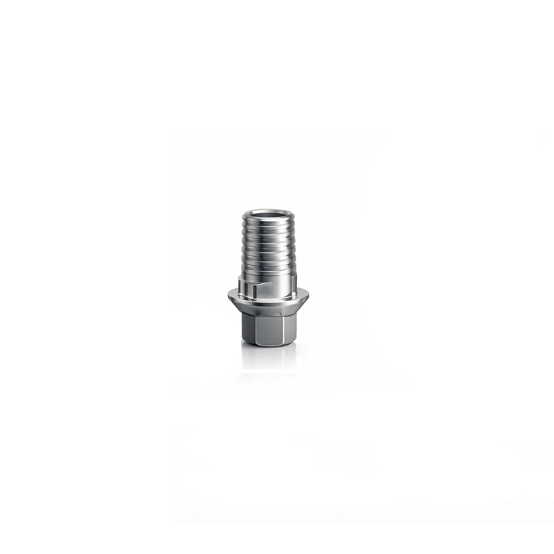 Ti-Base Hex Abutment for Single Crown Compatible with AB P3 TI Slim - Standard Platform 3.75